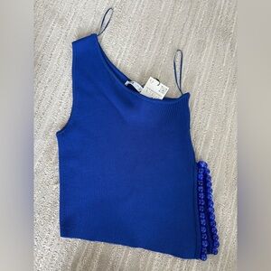 Zara one shoulder top